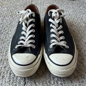 Converse All-Star Leather Chuck Taylor Size 9 black